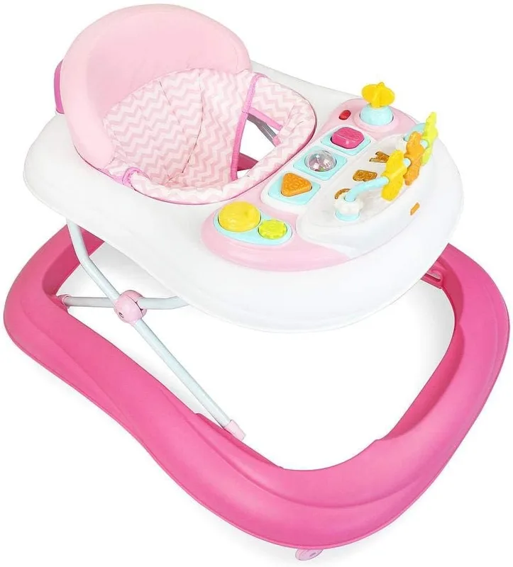 2-in-1 musical baby walker