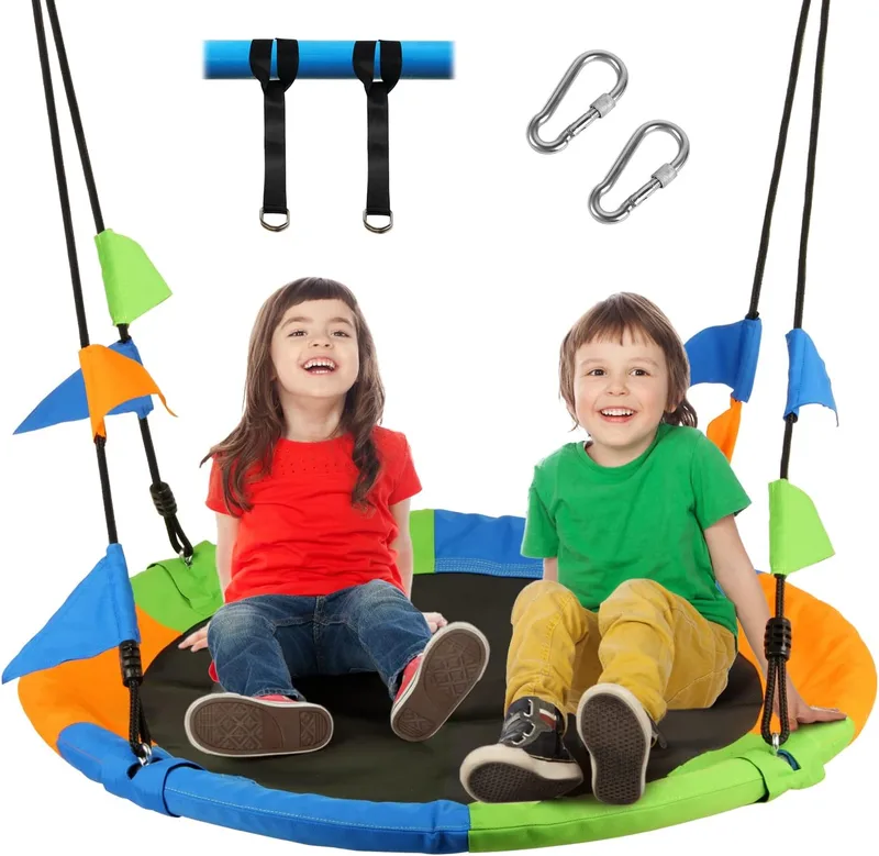 Foldable nest garden swing, 300 kg
