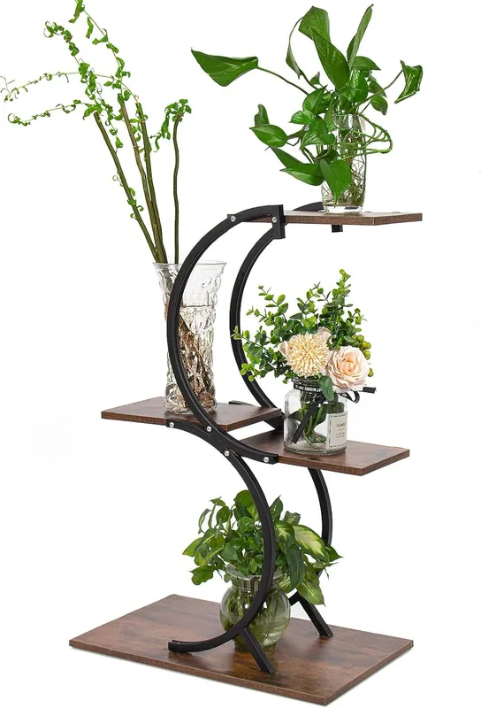 4-tier indoor plant stand